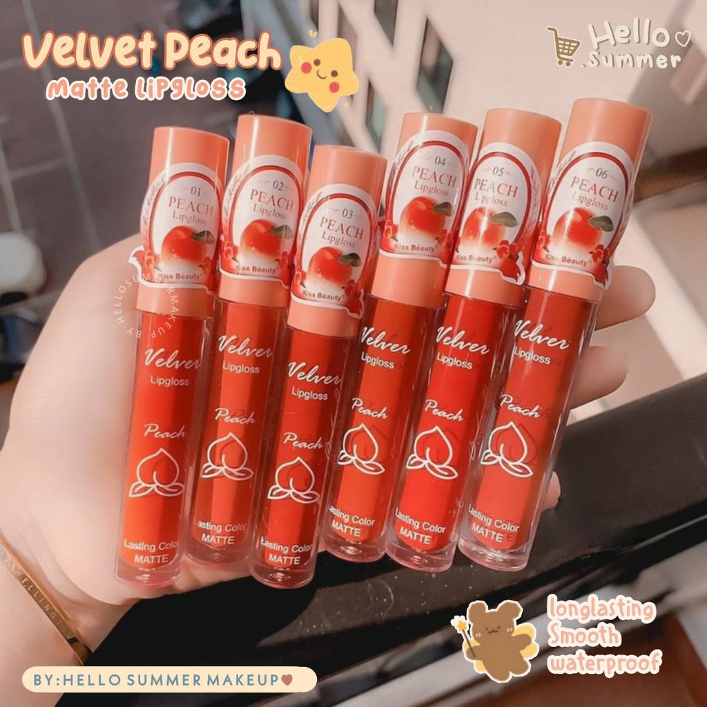 KBEAUTY - Peach Velvet Matte Lipstick