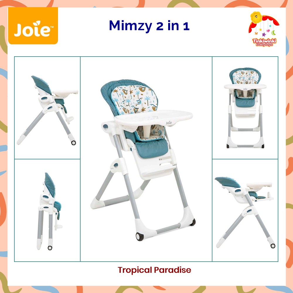 Joie Mimzy 2 in 1 Highchair - Tropical Paradise