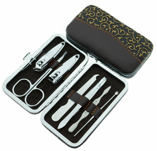 Manicure Pedicure 7 pcs Alat Perawatan Kuku Nail Art