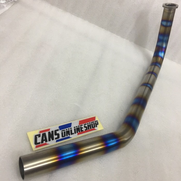 pipa knalpot pcx original titanium