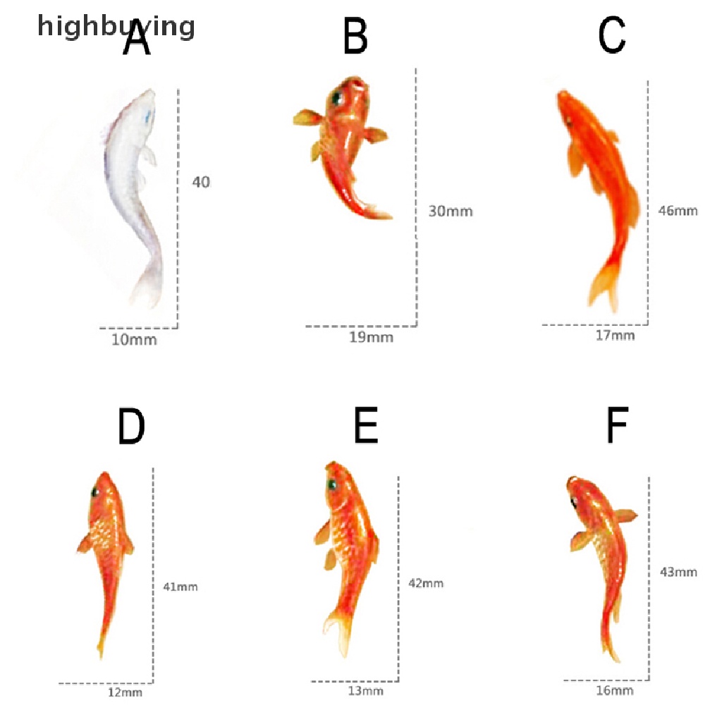 Hbid 3Pcs / Set Cetakan Resin Bentuk Ikan Untuk DIY Perhiasan Handmade