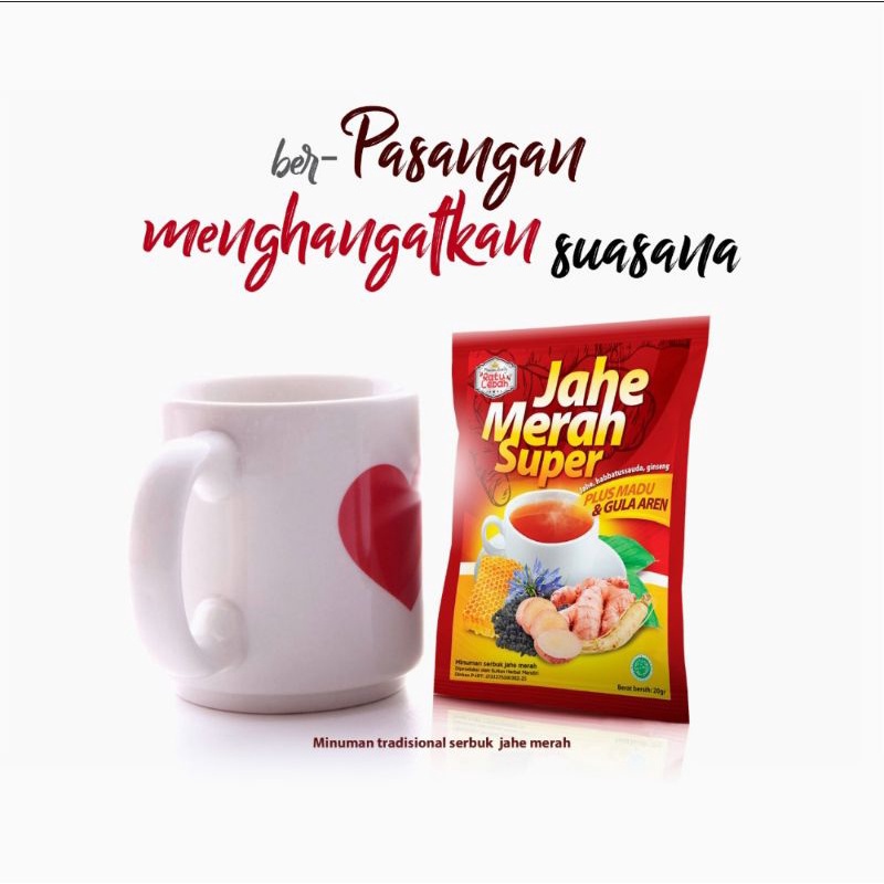 Jahe Merah Super Habbatussauda Ginseng Sambiloto Plus Madu &amp; Gula Aren Ratu Lebah Asli Alami Penambah Stamina Tubuh