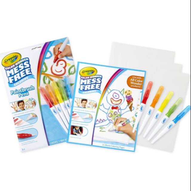 

crayola paint brush mess free.warna random