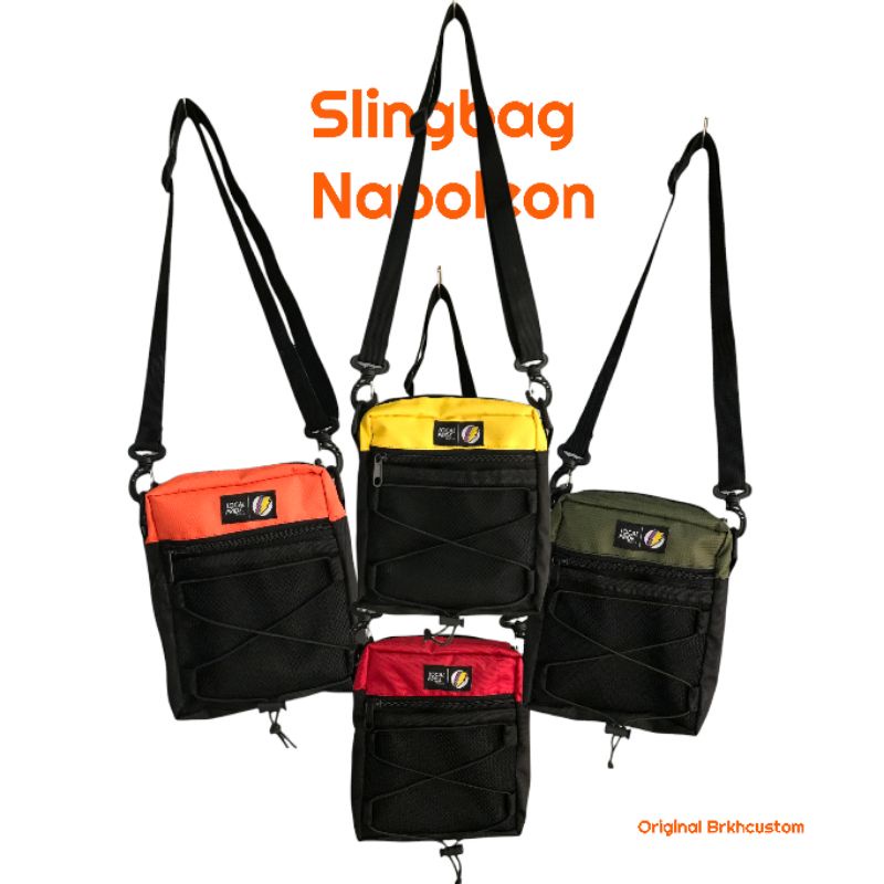TAS SELEMPANG | TAS BAHU | TAS DISTRO | SLINGBAG | NAPOLEON | BRKHCUSTOM | TAS SHOULDERBAG | TAS BANDUNG PRIA DAN WANITA