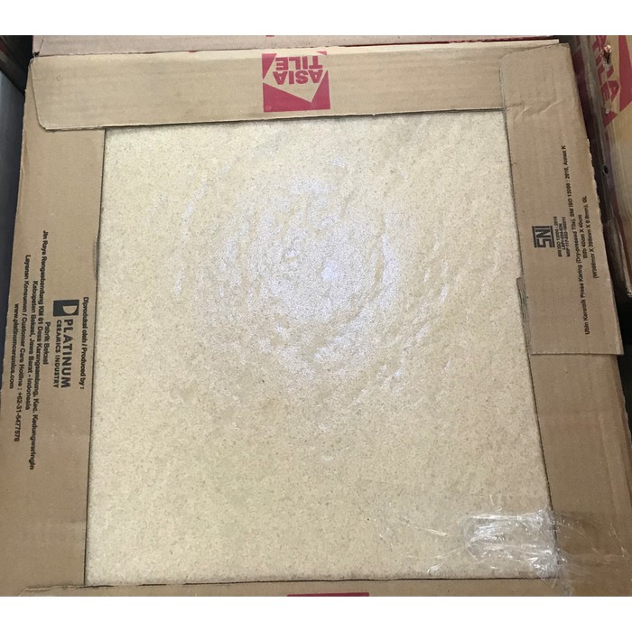 Keramik Lantai Asia Tile Oscar Brown 40 X 40