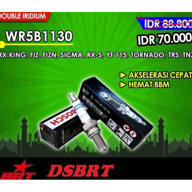 ORIGINAL - BUSI BOSCH IRIDIUM BRT RX KING RXZ F1ZR VESPA 2Tak TORNADO