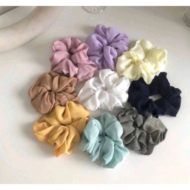 Korean Scrunchies ikat rambut