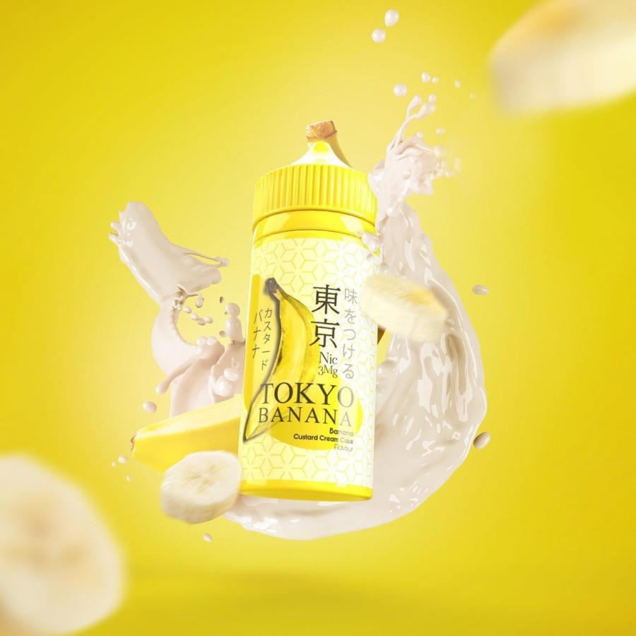 Tokyo Banana Classic 100ML 3&amp;6&amp;9Mg By Vapezoo Berpita Cukai