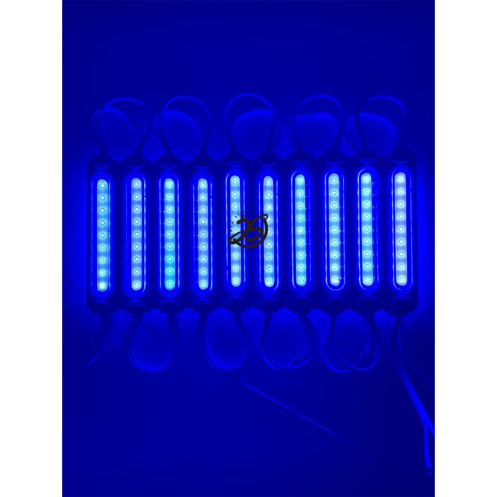 LED COB 9 MATA 24V 8620 6WATT COVER BENING LED COB 9 MATA VARIASI 24V-BIRU