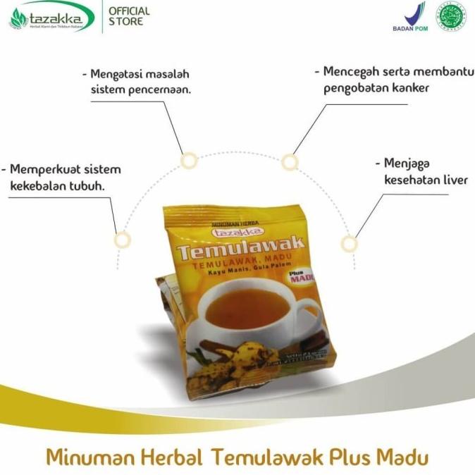 

Temulawak Plus Madu Tazakka Minuman Herba Instan Per Sachet Moomtaz