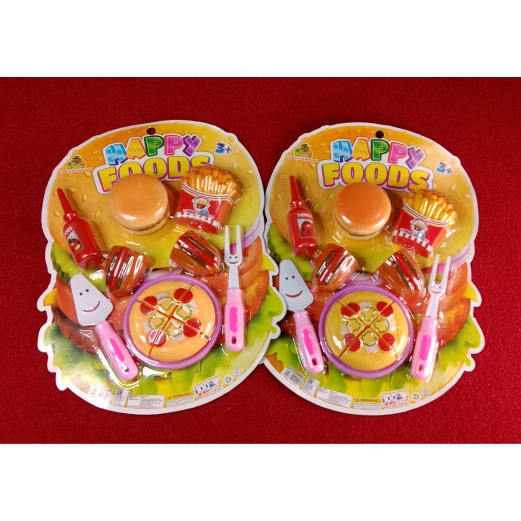 Arsya_Toys/Mainan Miniatur Makanan/Happy Foods oct 1908