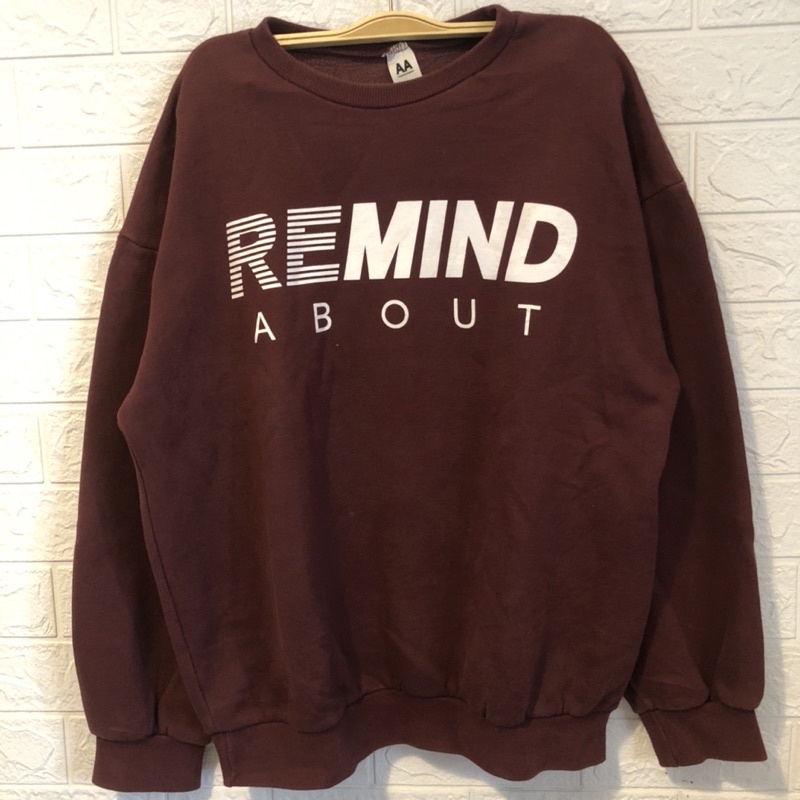 Sweater Crewneck Berbagai Merk A Original Second