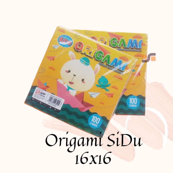 

Senikertas- Kertas Lipat Origami Paper 16X16Cm Sidu Harga Grosir Atk Terdekat 2020 -Kertas-Seni.