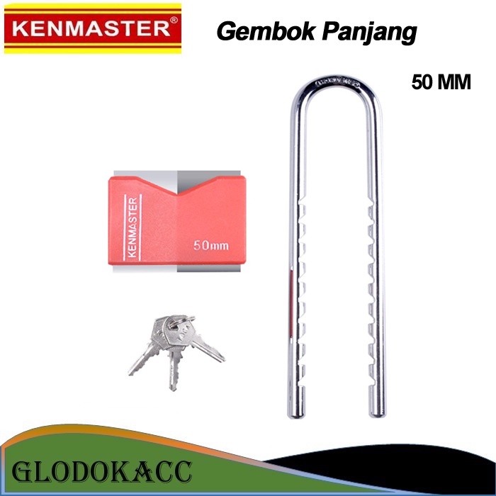 Gembok 50 mm Panjang Kenmaster Velg Ban Sepeda Motor Anti Maling Termurah