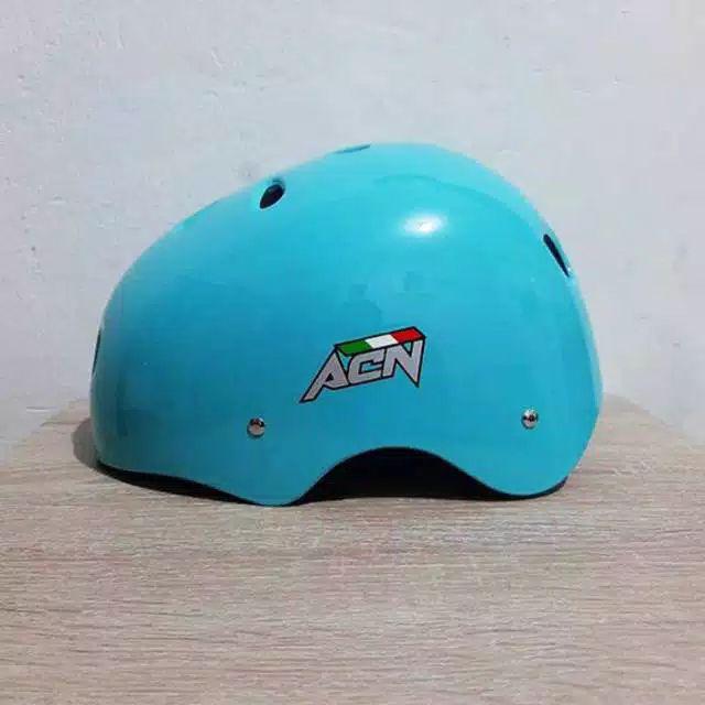 [COD] Helm Sepeda ACN MURAH !! ( Sepeda / Sepeda Lipat / Sepatu Roda / Skuter / Skate )-Slame Blue
