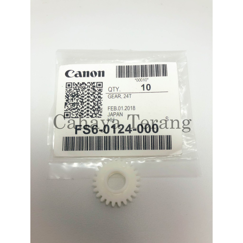 Gear Cleaning Unit 24T Canon IR 5000/6570/5075 FS6-0124-000 Original