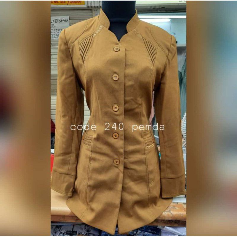 Seragam Dinas Wanita Setelan Rok Blazer Pemda Stelan Celana Baju Pemda Set Rok Baju Seragam Pemda Gu