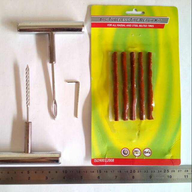 Tire Repair Set / Alat Tambal Ban Besi Set