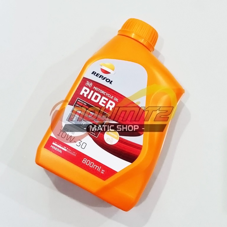 Oli Motor Repsol Rider Scooter Matic 10W-30 Mineral 800ML