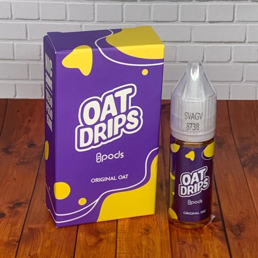 Liquid Salt Nic 15ml Drips x Ipods Oat Series 30mg Authentic