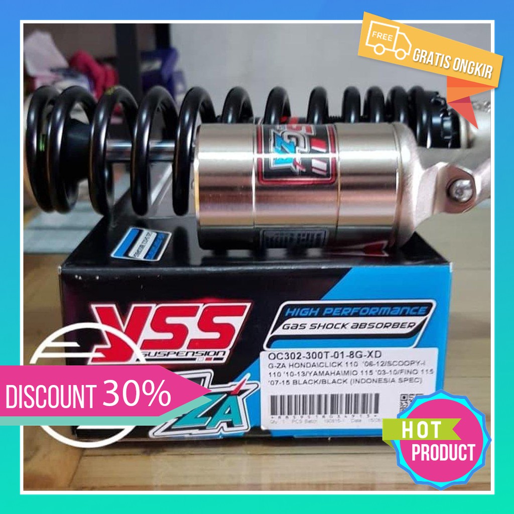 Aurora Sale Shock New Yss Gza 300 Mm Beat Scoopy Vario 110 Mio Xeon Modifikasi Anak Muda Limited Shopee Indonesia