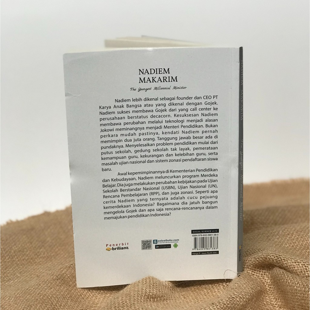 BUKU BIOGRAFI NADIEM MAKARIM - INSPIRASI TOKOH NADIEM MAKARIM-2