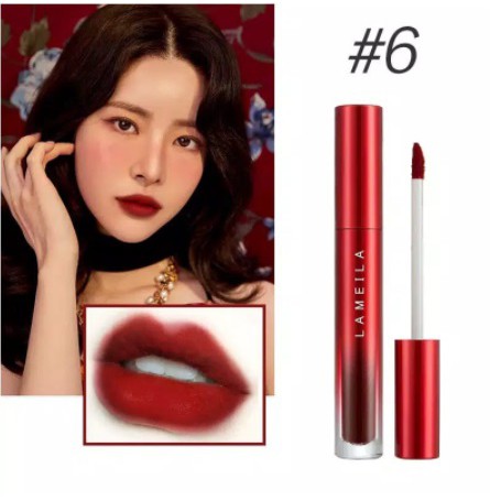 Lipstik Wanita Lameila Just Red Edition Matte Lipstick CJR 2026