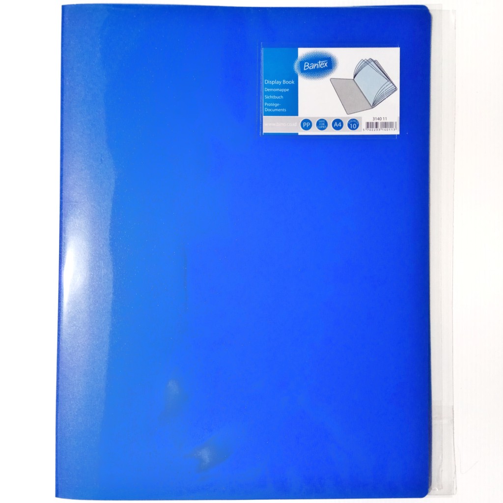 

Display Book / Clear Holder BANTEX A4 10 Pockets