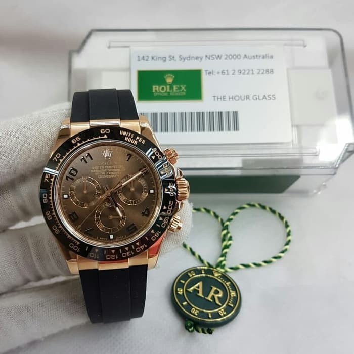 Jam Kw Super Rolex Daytona Arf Rubber Strap Swiss Clone