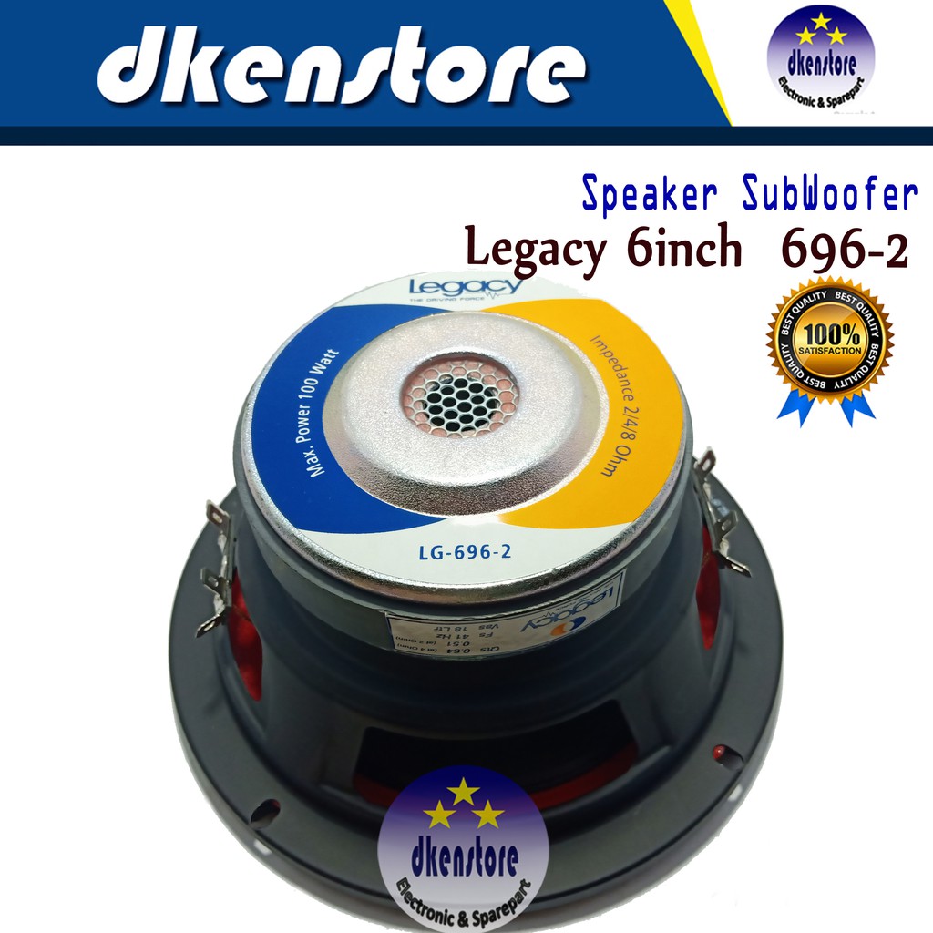 Speaker Subwoofer Legacy 6 inch LG696-2