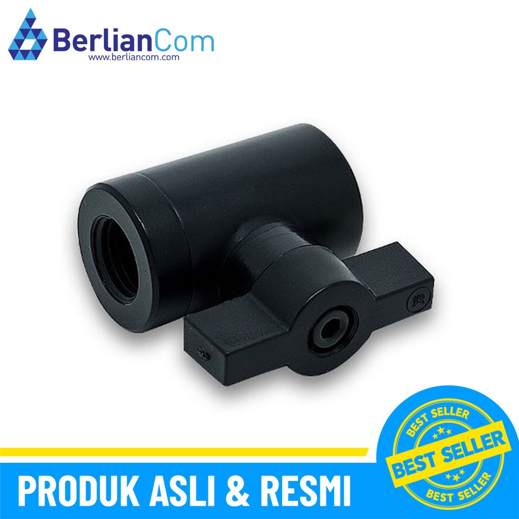 EKWB EK AF Ball Valve (10mm) G1/4 - Black