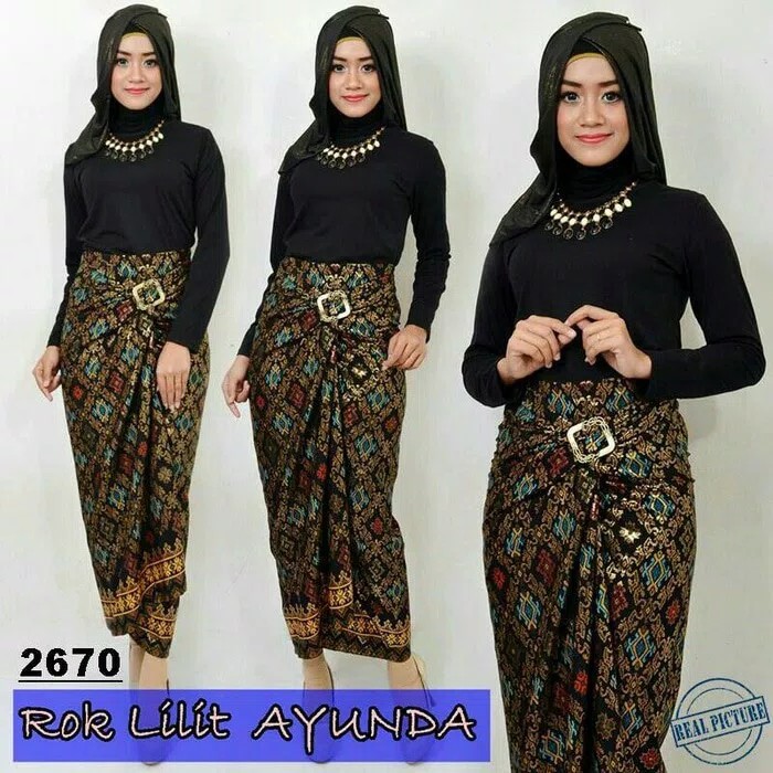 SB Collection Rok Lilit Aida Maxi Panjang Jumbo Batik Wanita