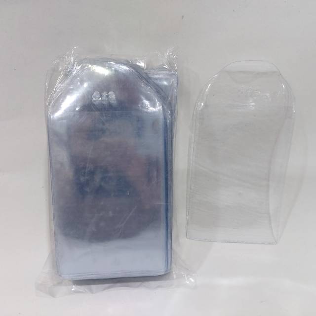 

Plastik Sarung mika Id card ukuran KTP/kartu kerdit isi 10 lembar