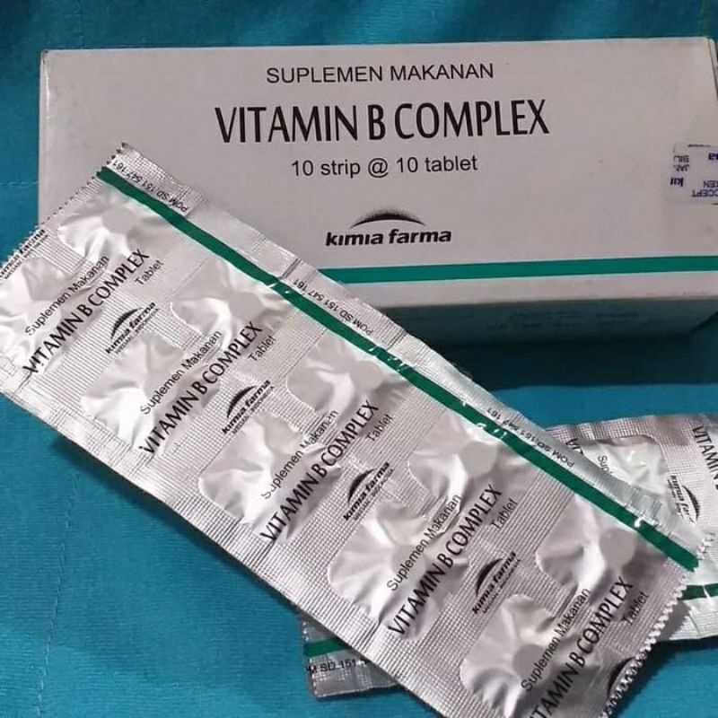 1 TABLET VITAMIN B COMPLEX KOMPLEKS UNTUK HEWAN KUCING ANJING AYAM MERPATI KELINCI