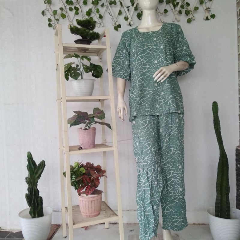 Setelan Celana panjang Jumbo by Qonita batik