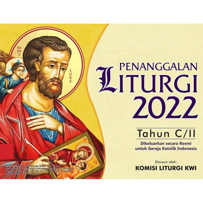 Jual Buku Penanggalan Liturgi 2022 Kalender Liturgi 2022 Gereja Katolik