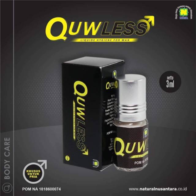Quwless -Quwles Nasa Suplemen Pria Original Quwless Liquid Hygiene for Man Halal-