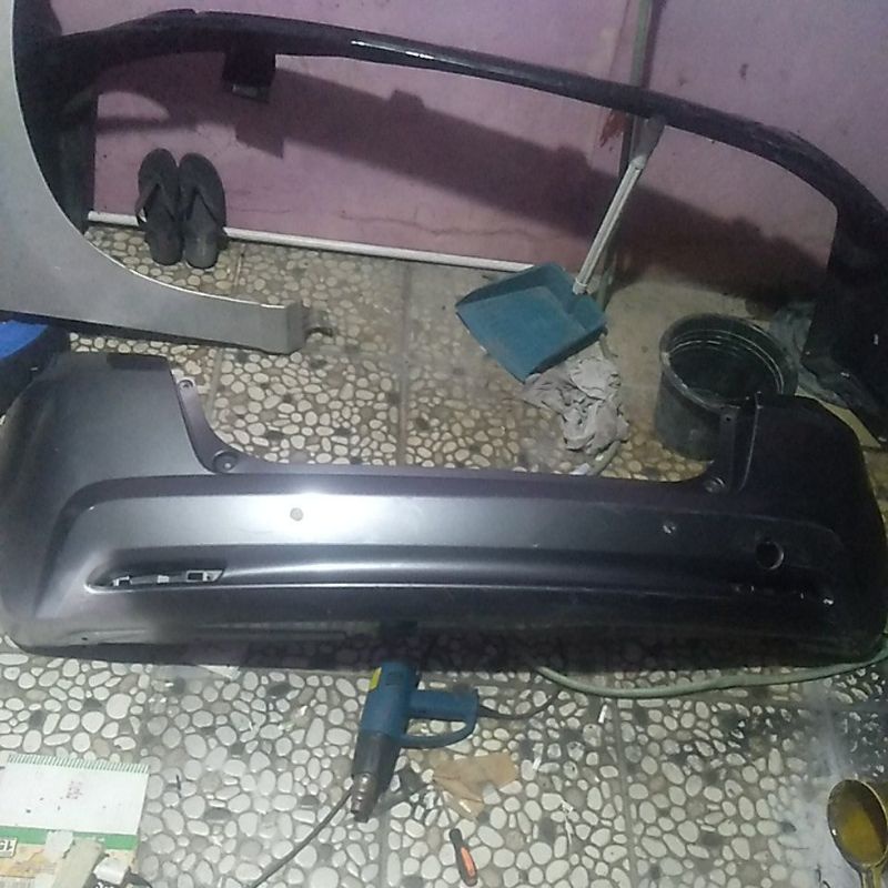 Bemper belakang Honda jazz S 2012