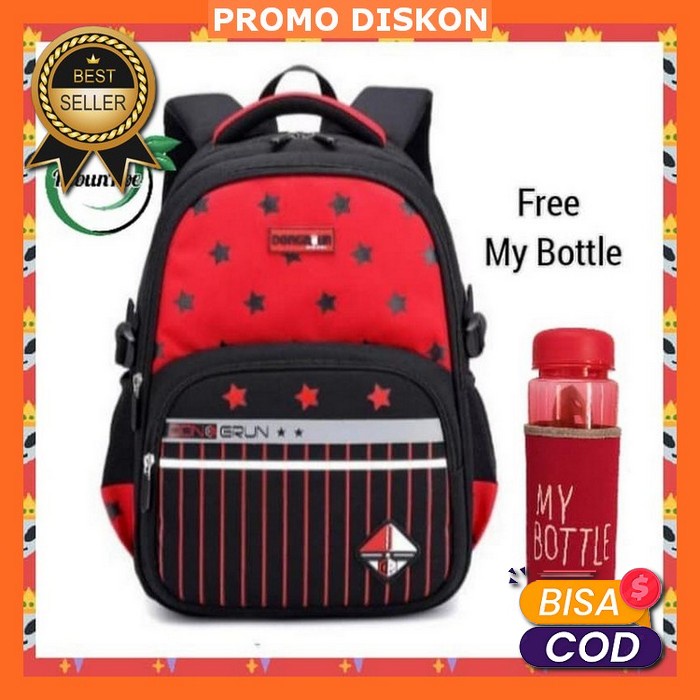 Makreen - Tas Ransel Wanita Terbaru 2020 / Backpack Wanita Set 3In 1 / Tas Wanita 2020 / Tas Gadis R