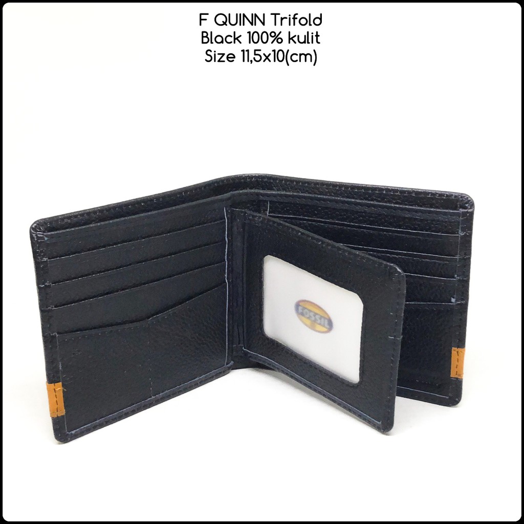 dompet cowok quinn black dompet import dompet kulit dompet murah dompet pria murah