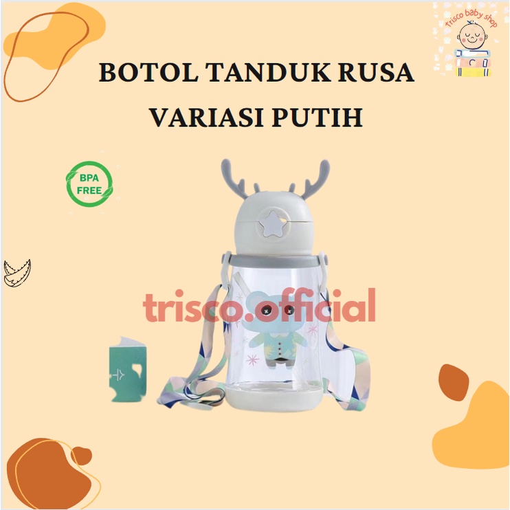 Botol Tanduk Rusa Tali Anti Tumpah