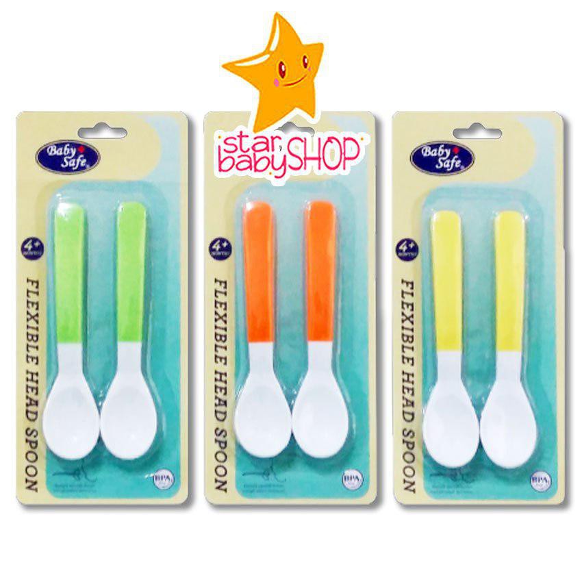 Baby Safe BS349 | Baby Safe Sendok Fleksibel | Baby Safe Sendok Lentur Bayi | Baby Safe Sendok Lembu