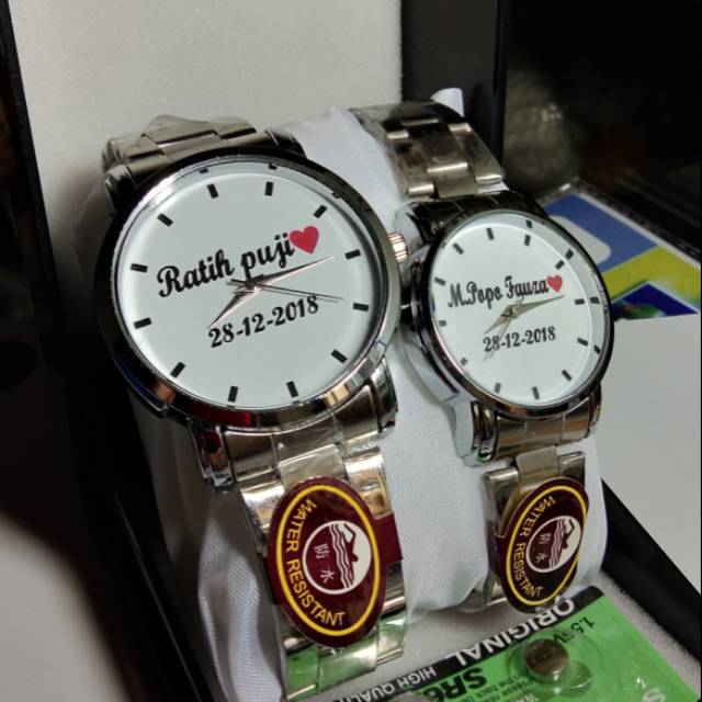 jam tangan couple anti air