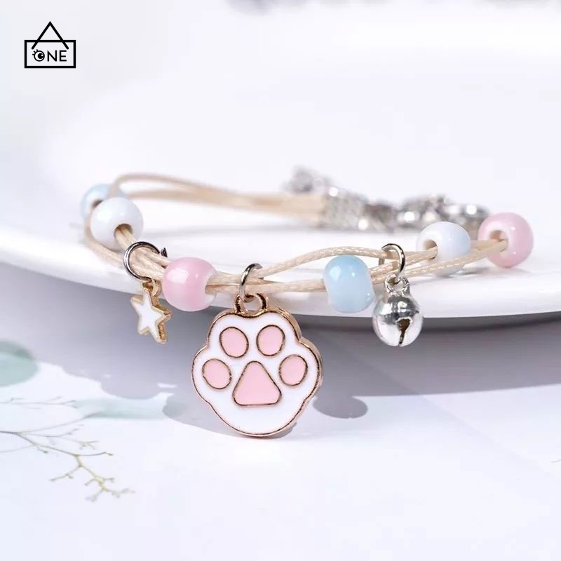 COD❤Daisy Gelang Gadis Kartun Manik Keramik Perhiasan  Mahasiswa Hadiah Ulang Tahun Gelang Fashion A one