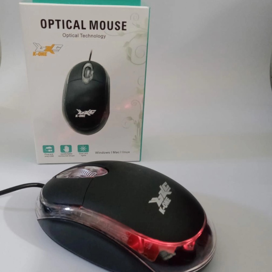 Eyota Mouse Kabel USB Optical Lampu