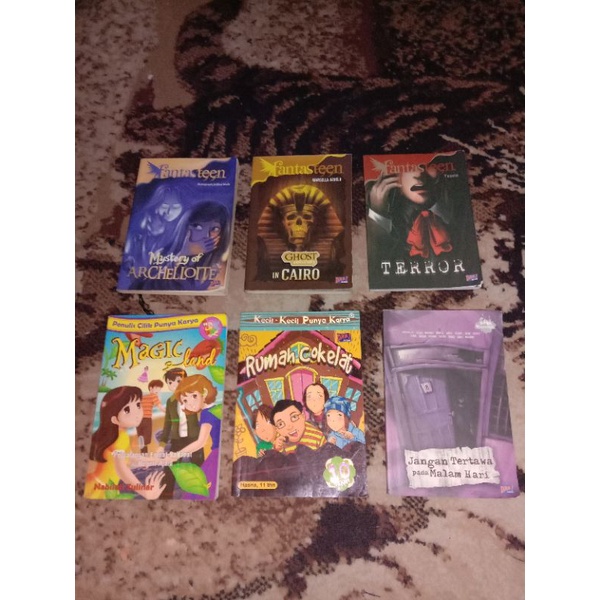 novel kkpk | fantasteen | kecil kecil punya karya preloved