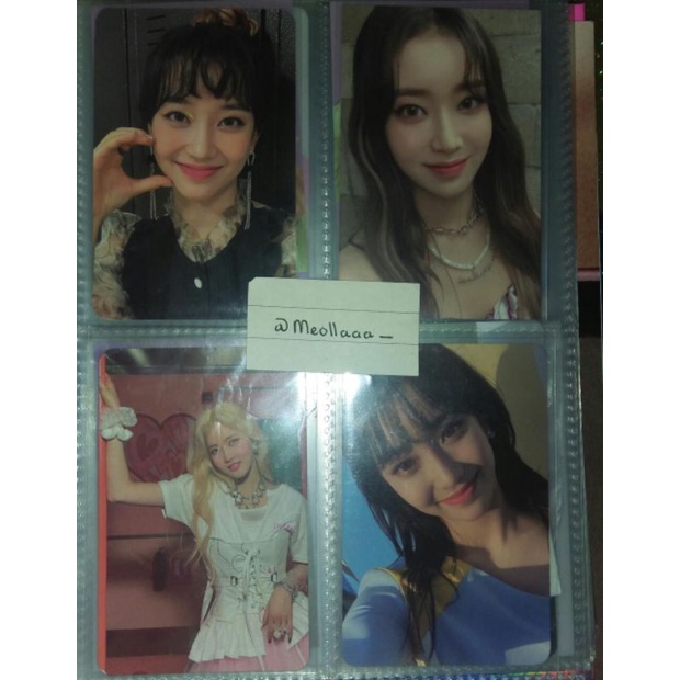 pc/photocard album girlgroup kep1er connect 0 stayc so bad stereotype young luv bene ktown chaehyun 