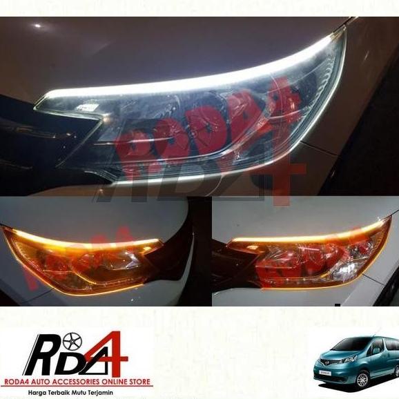 Lampu Runing Turning LED Headlamp Sein Evalia rod4 Ayo Beli