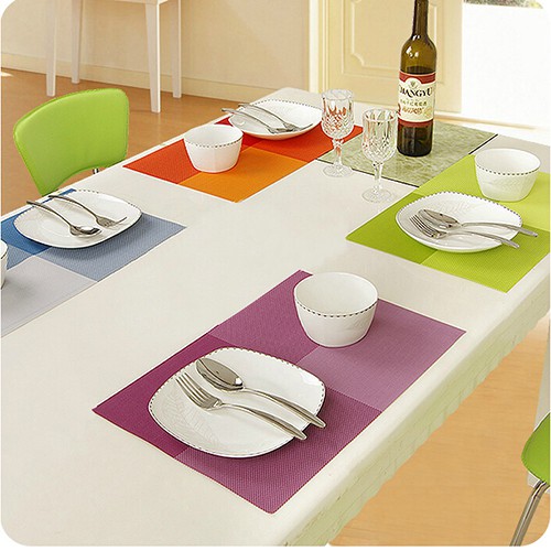 Tatakan Piring 45 x 30cm Elegan PVC / Table Mat