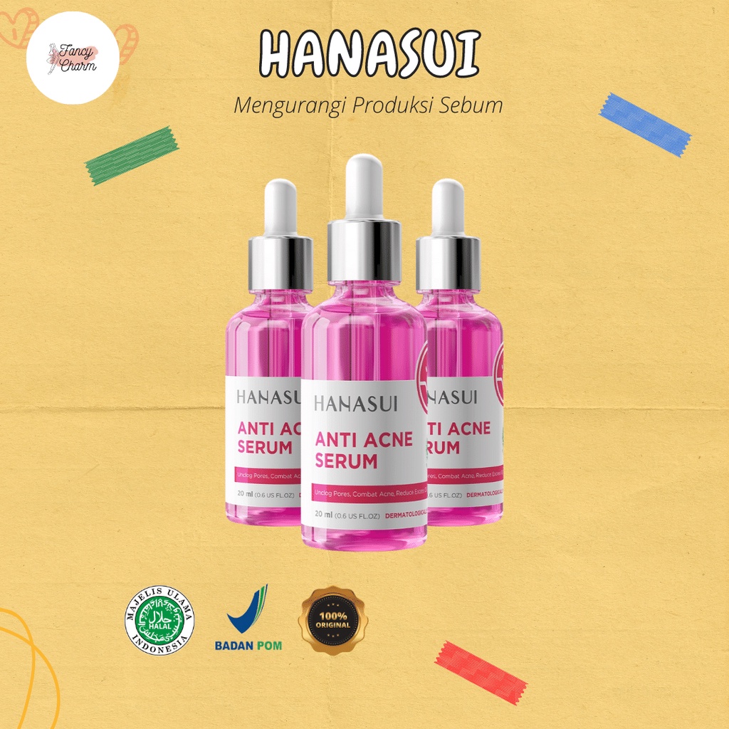 Jual HANASUI | Hanasui Anti Acne Serum New Look & Improved Formula 20ml ...